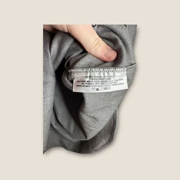 MM Lafleur The Vivi Top Flannel Gray Size 14 - Picture 11 of 12